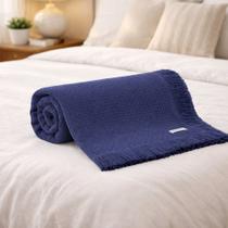 Colcha Solteiro Manta Sofá Buddemeyer In Design 100% Algodão Decorativa Franja