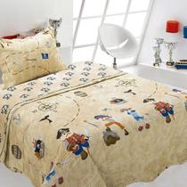 Colcha Solteiro Patchwork Ultrassonic Sultan Happy Day
