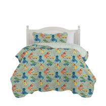 Colcha Solteiro Poliéster 2 pc Studio Mix Menino Corttex Colcha Solteiro Poliéster 2 pc Studio Mix Menino Corttex
