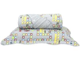 Colcha Solteiro Santista Boutis Game - 2 Peças Colcha Solteiro Santista Boutis Game - 2 Peças