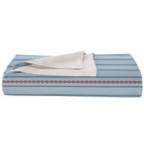 Colcha Solteiro Teka Allegro Plus 90 fios 150x230 cm Estampa:Rayas