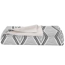 Colcha Solteiro Teka Allegro Plus 90 fios 150x230 cm Estampa:Zag