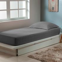 Colcha Solteiro Zapt Zum Sleep C/ Elástico 2Pçs 200 Fios 100% Algodão