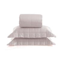 Colcha Square da Casa K Kacyumara Rose Parisi 300 fios