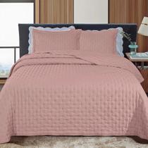 Colcha Super King Jolitex Stillus 3,00X2,80M - Rosa