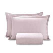 Colcha Super Queen Dohler Piquet Favo 100% Algodão Lisa Kit 3pçs Macio Colcha Super Queen Dohler Piquet Favo 100% Algodão Lisa Kit 3pçs Macio