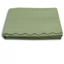 Colcha Tognato Piquet King 2,50X2,80 100% Algodão Verde Chá