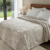 Colcha Vintage Classic Melody Queen 240x260m Cor Bege Wool Jolitex Colcha Vintage Classic Melody Queen 240x260m Cor Bege Wool Jolitex