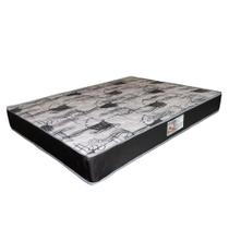 Colchão 100% Espuma Casal D28 Firme 138x188x18cm Envio Já Cor:Estampado Bordado Preto Colchão 100% Espuma Casal D28 Firme 138x188x18cm Envio Já Cor:Estampado Bordado Preto