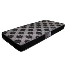 Colchão 100% Espuma Solteiro D-33 88x188x15cm Alta Qualidade Cor:Estampado Preto Colchão 100% Espuma Solteiro D-33 88x188x15cm Alta Qualidade Cor:Estampado Preto