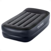 Colchão Airbed INTEX Raised com bomba embutida Dura-Beam Twin Colchão Airbed INTEX Raised com bomba embutida Dura-Beam Twin