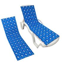 Colchão Almofada Espreguiçadeira Dupla-face olho grego Colchão Almofada Espreguiçadeira Dupla-face olho grego