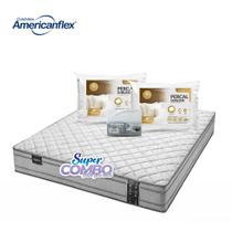 Colchão Amx Double Face Americanflex Casal 138x188x30cm - Super Combo Feito Pra Você!