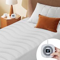 Colchão Aquecido Bedsure Twin com Memória - Pré-Aquecimento de 10% Colchão Aquecido Bedsure Twin com Memória - Pré-Aquecimento de 10%