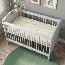 Colchão Baby Berço D18 130x70x7 Bms Estampado Amarelo Colchão Baby Berço D18 130x70x7 Bms Estampado Amarelo