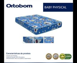 Colchão Baby Physical 0.70 X 1.30 x 10 (berço americano)