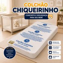 Colchão Bebê Berço Chiqueirinho LinoFlex 100cm x 70cm D18 Confort