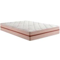 Colchão Bege Cristal King Molas Ensacadas 22x193x203