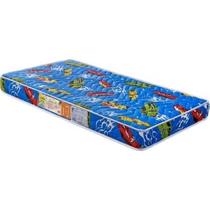 Colchão Berço 1 lado Plastificado D18 70x12x130 Carrinhos
