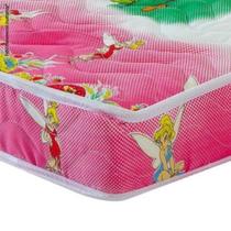 Colchão Berço 1 lado Plastificado D18 70x12x130 Fadas