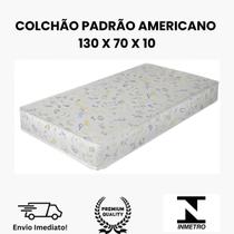 Colchão Berço 130x70 Padrão Americano D18 Baby Premium Macia