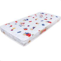 Colchão Berço Americano Baby Luxo Impermeável D20 Estampado 70x130cm - ARKELL