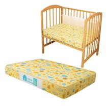 Colchão Berço Cercadinho Chiqueirinho Click Baby 60x90x10cm Colchão Berço Cercadinho Chiqueirinho Click Baby 60x90x10cm