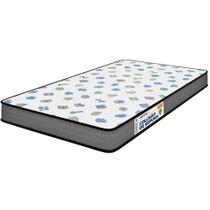 Colchão Berço Macio Estampado de Espuma D18 Antiácaros e Hipoalergênico 70x130x12 Acction Plumatex