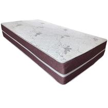 Colchão Bio Classic Solteiro 88cm com Molas Ensacadas Bio Flex Cor Marrom