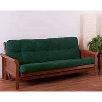 Colchão Blazing Needles Renewal 15 cm Futon Full Forest Green Colchão Blazing Needles Renewal 15 cm Futon Full Forest Green