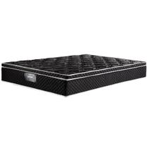 Colchão Box Casal 138cm Molas Ensacadas Bonnel Perola Negra Preto - Gazin