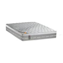 Colchão box King Size Castor Premium Gel One face Prata 193 x 203 x 32