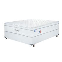 Colchão + Box para Casal Sonos Infinite D33/D40 138cm com Molas Ensacadas - Branco