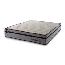 Colchão c/ Molas Ensacadas Preston Queen 158x198x33 Cinza