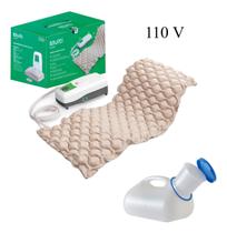 Colchão Caixa De Ovo Elétrico Para Acamados Anti Ferida 110V Com Coletor De Urina Masculino 1 Litro