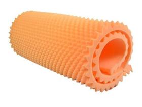 Colchão caixa de ovo paropas casal laranja d33