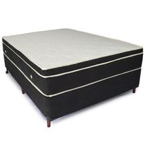 Colchão Cama Box Casal 1,38x1,88x0,28 Espuma D33 Cor Preto