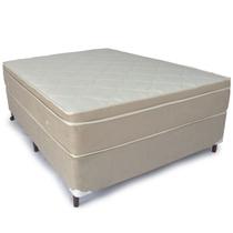 Colchão Cama Box King 1,93x2,03x0,28 Espuma D33 Cor Bege