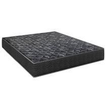 Colchão Casal 138 Lisboa Espuma D28 Preto - Bello Box - 17x138x188