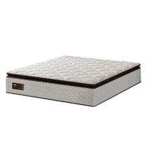 Colchão Casal 138cm Molas Ensacadas Pillow Top Majestic Umaflex