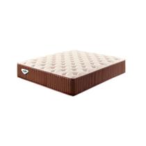 Colchão Casal 35x138x188cm Molas Superlastic Sensazione Ecoflex Marrom/Bege