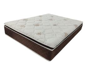 Colchão Casal Atria Plus Semi Ortopédico com Espuma D33 e D29 Soft 1,38x1,88x0,30 Marrom
