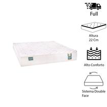 Colchão Casal Confortável Minas Espuma Celebrate II Com Pillow Alto Conforto 138x188x25