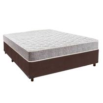 Colchão Casal D23 + Box Marrom - D23 Colchão Casal D23 + Box Marrom - D23
