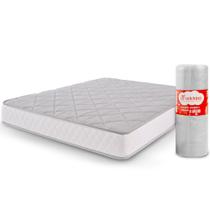 Colchão Casal D28 Ortopédico de Espuma Dupla face a Vácuo 138x188cm BF Colchões Colchão Casal D28 Ortopédico de Espuma Dupla face a Vácuo 138x188cm BF Colchões