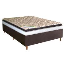 Colchão Casal D33 Dallas + Base 138x188x60 Colchão Casal D33 Dallas + Base 138x188x60