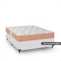 Colchão Casal D33 One Face - 17x138x188cm - Suede Bege