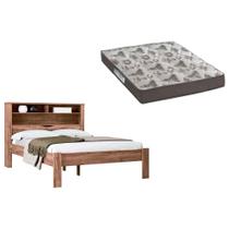 Colchão Casal D33 Ortobom + Cama Invicta Atacama