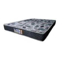 Colchão Casal D33 Sonolar Pacífico Cinza e Preto 138x188x17cm