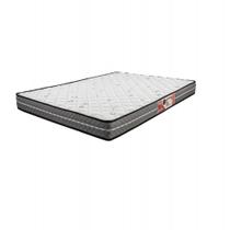 Colchão Casal De Espuma D33 138cm X 188cm X 17cm Cinza